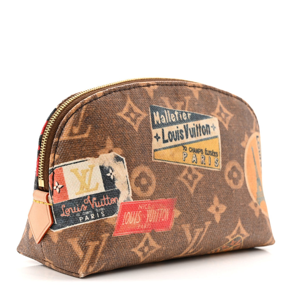 Louis Vuitton Monogram Flight Mode Cosmetic Pouch