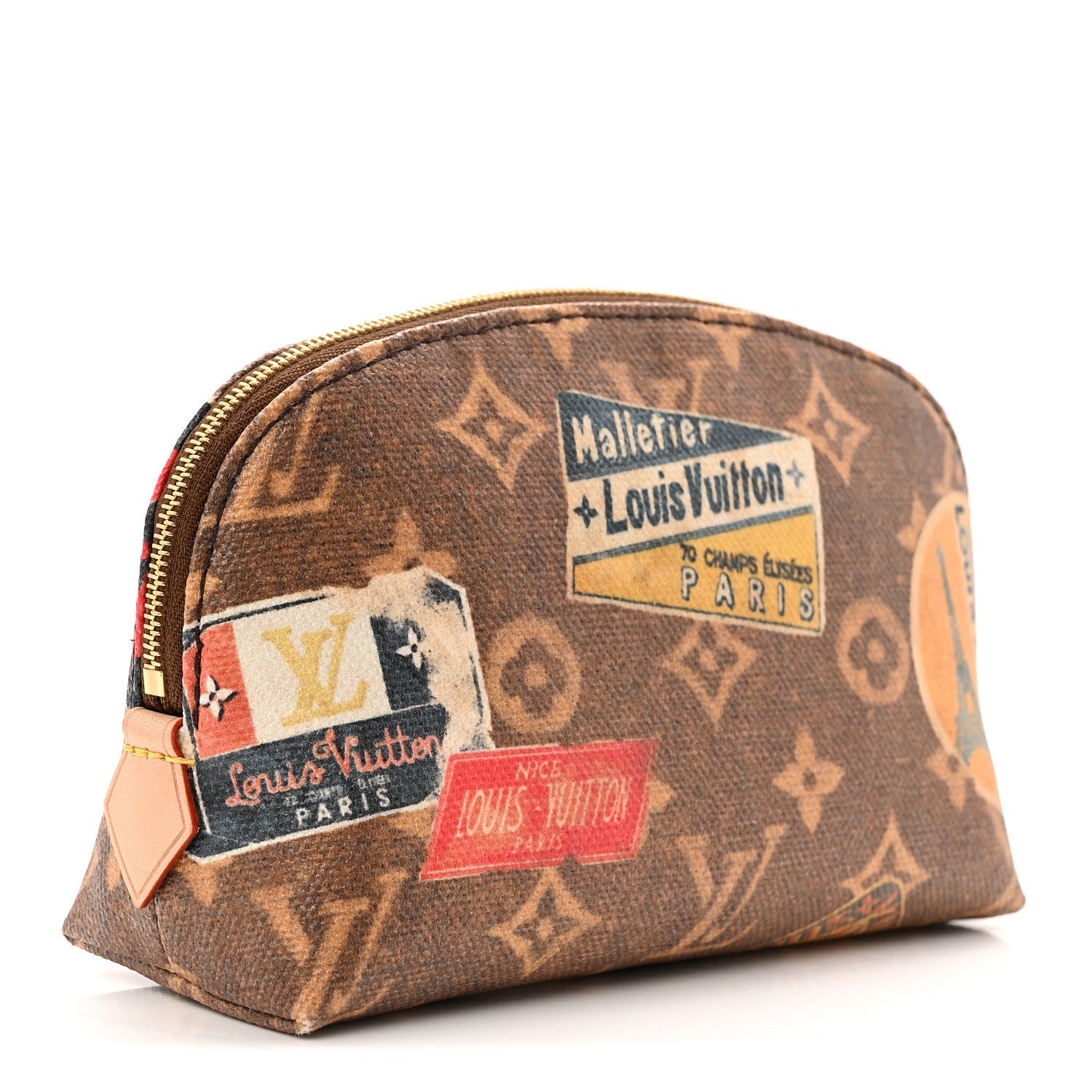 Louis Vuitton Monogram Flight Mode Cosmetic Pouch