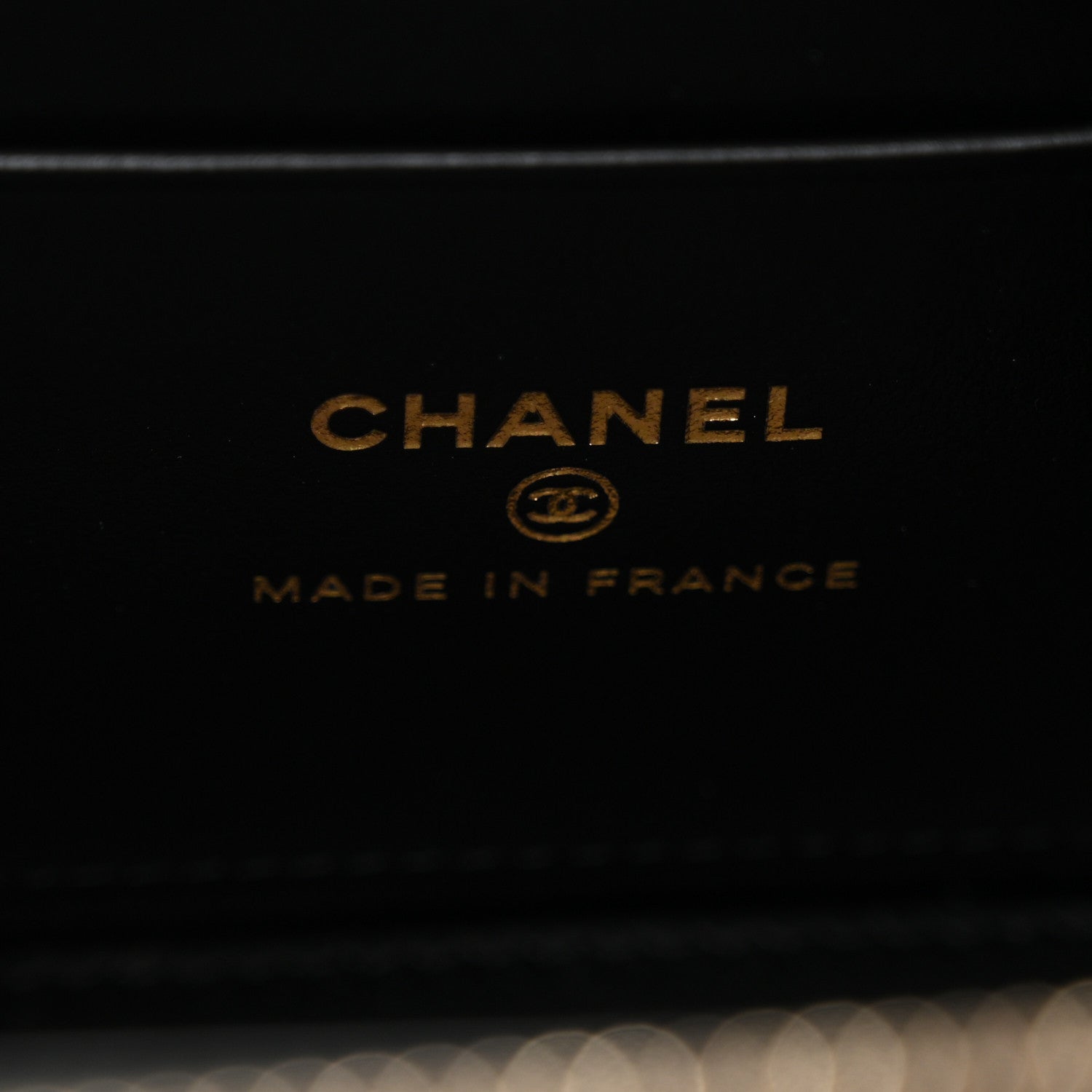 Chanel Caviar Quilted Trendy Handle Mini Vanity Black