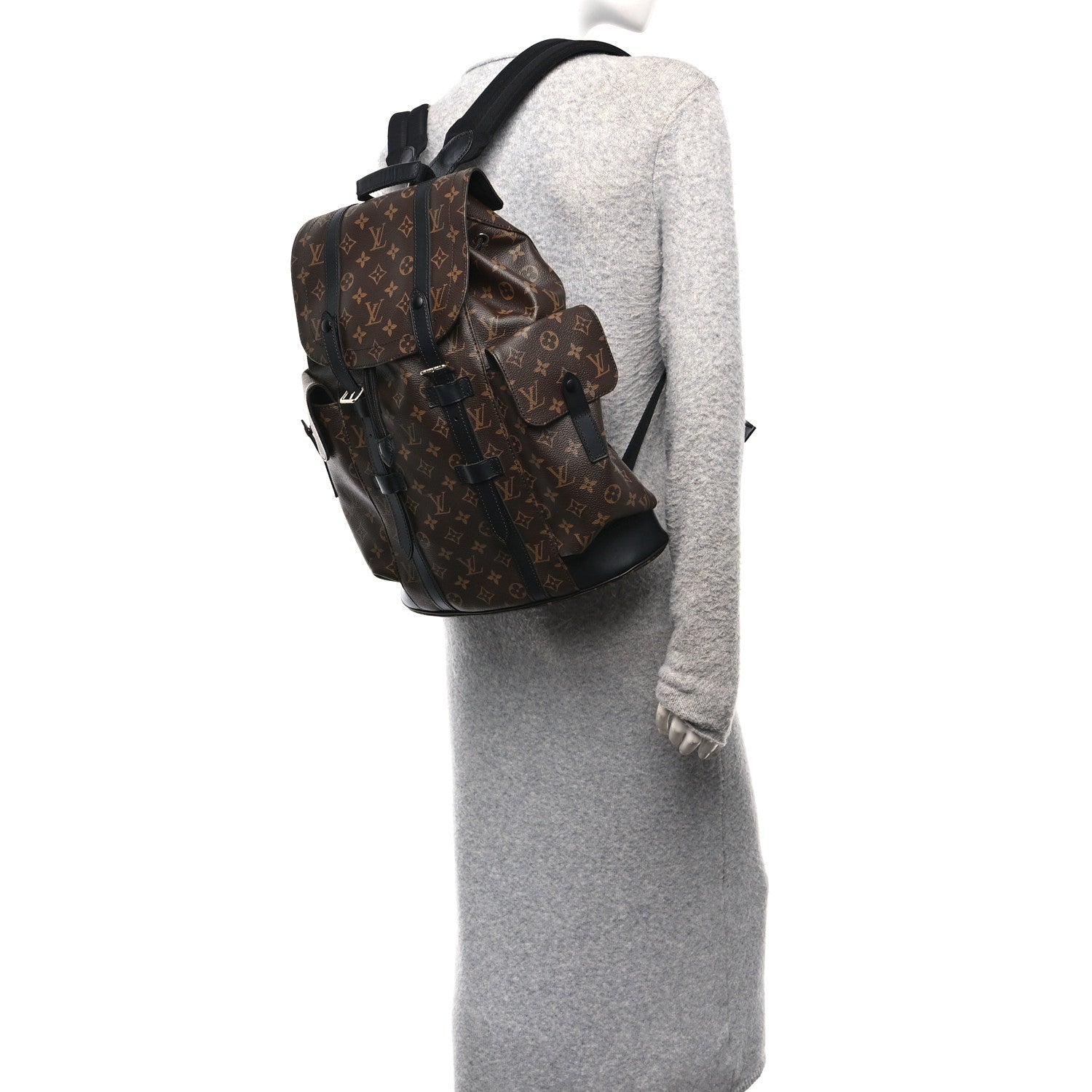 Louis Vuitton Monogram Macassar Christopher PM Backpack