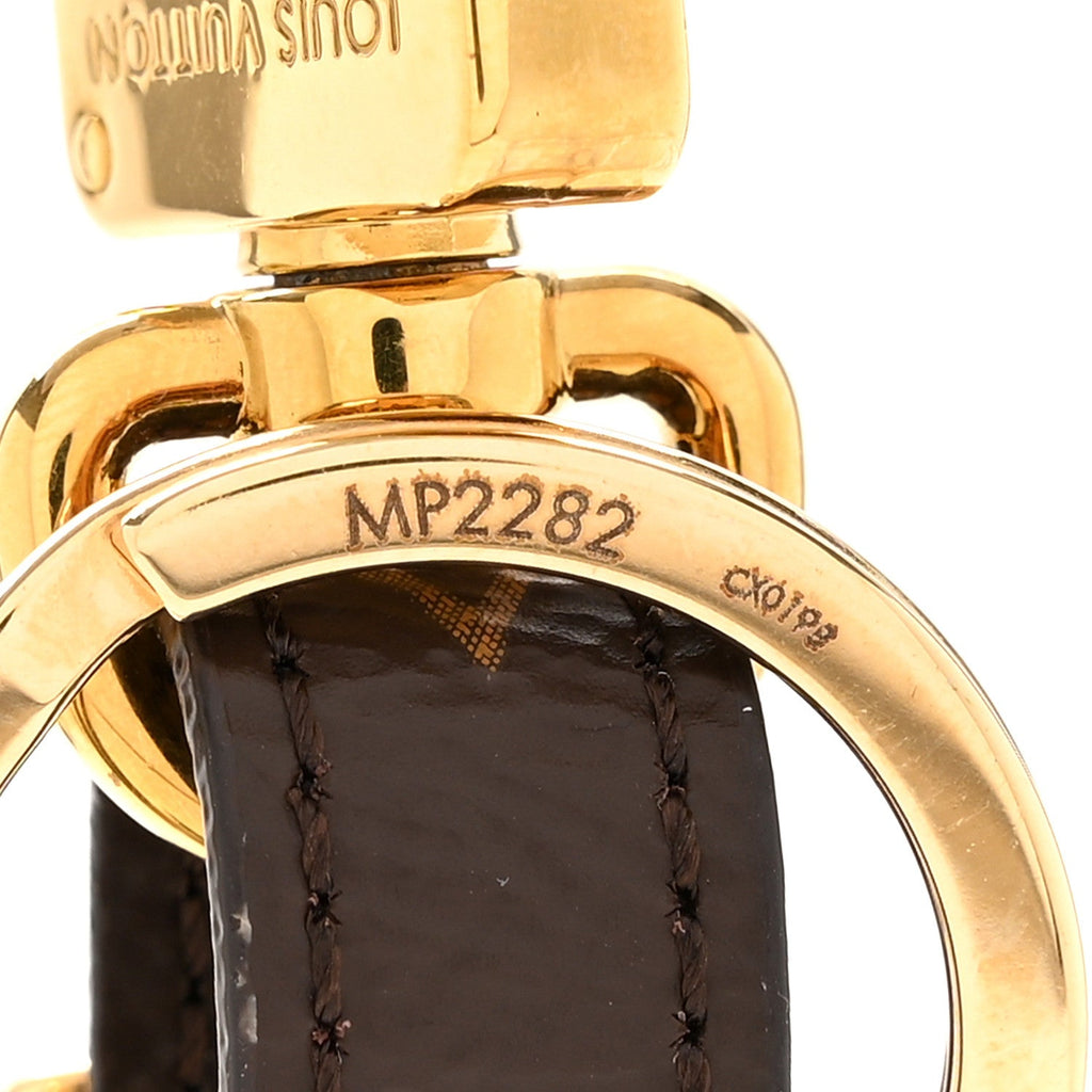 Louis Vuitton Epi Monogram Catogram Bag Charm Key Holder Gris
