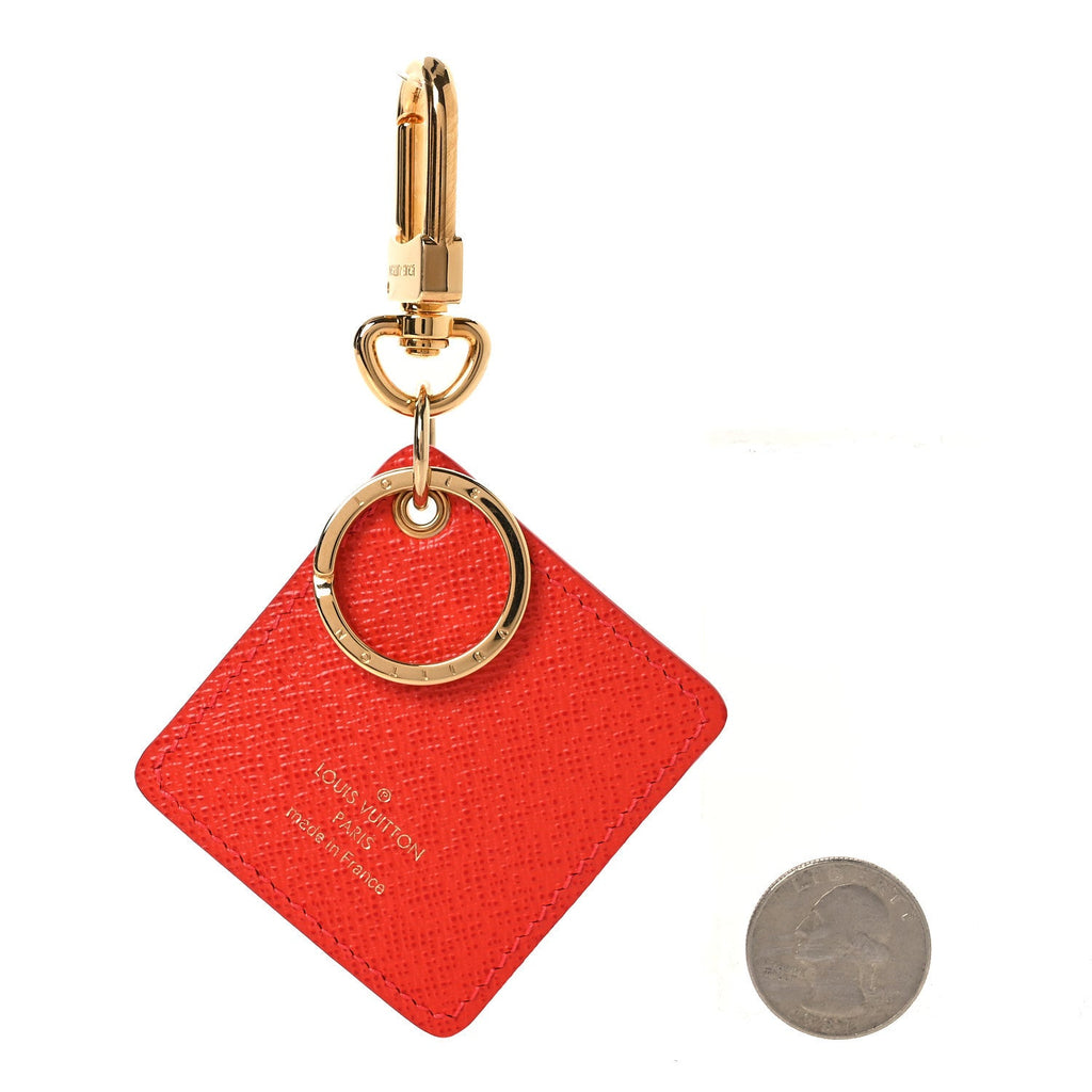 Louis Vuitton Monogram Illustre Groom Bag Charm Key Ring