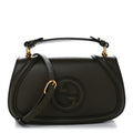 Gucci Arabella Calfskin Medium Blondie Top Handle Bag Luscious Green