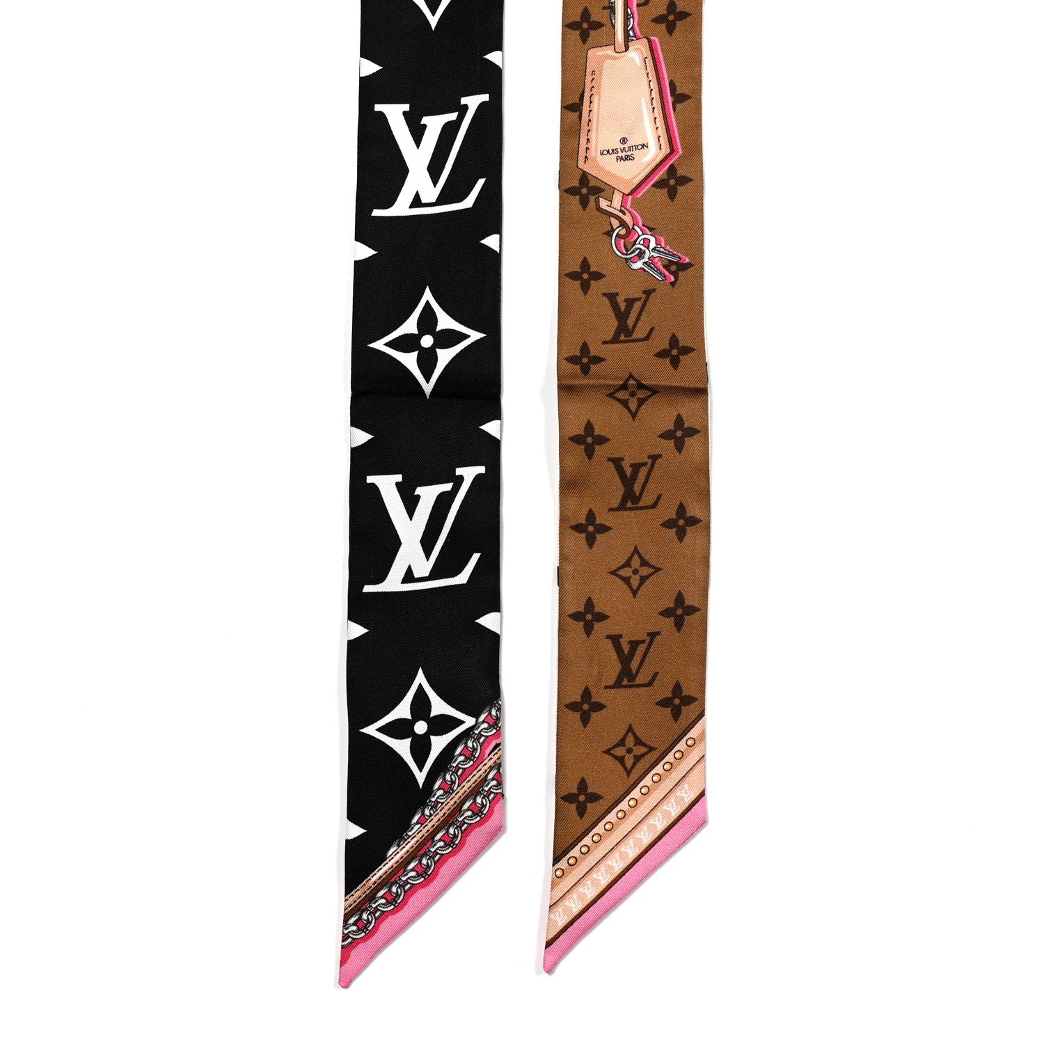Louis Vuitton Silk Ultimate Monogram BB Bandeau Black