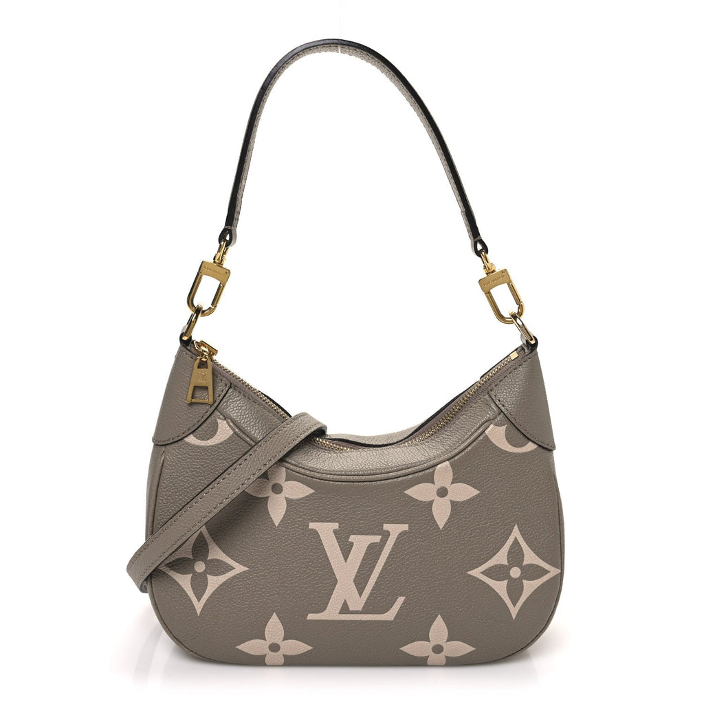 Louis Vuitton Empreinte Monogram Giant Bagatelle NM Tourterelle Creme
