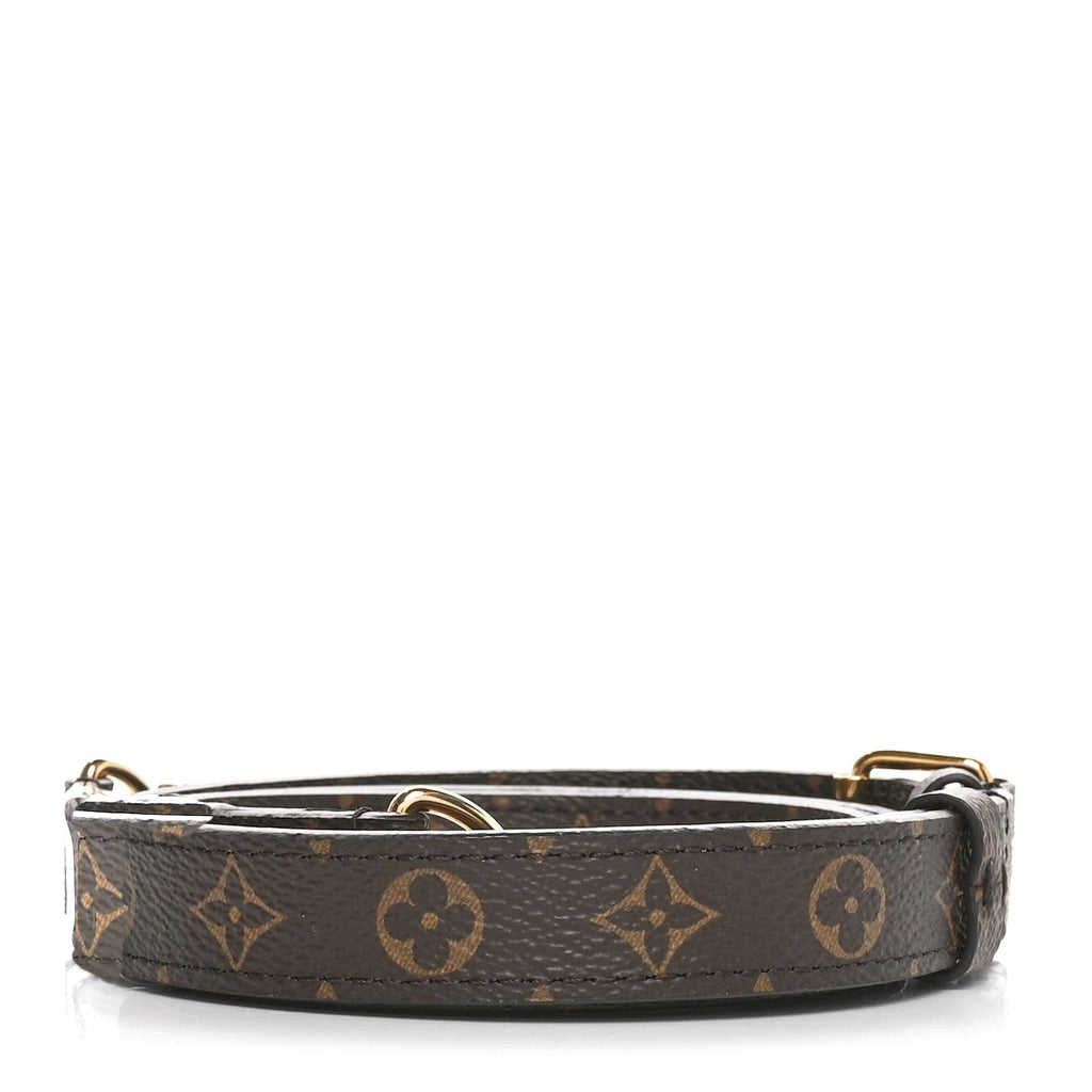 Louis Vuitton Monogram Bandouliere 20mm Adjustable Shoulder Strap