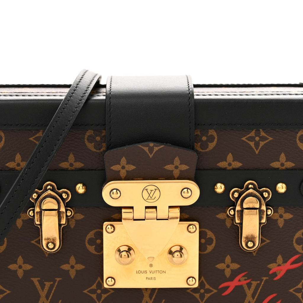 Louis Vuitton Monogram Petite Malle Black