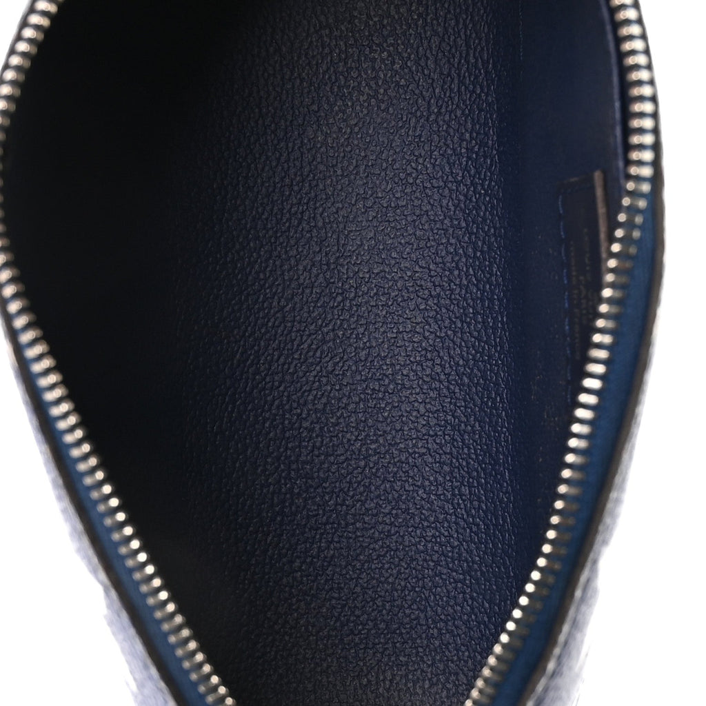 Louis Vuitton Monogram Giant Escale Cosmetic Pouch Blue