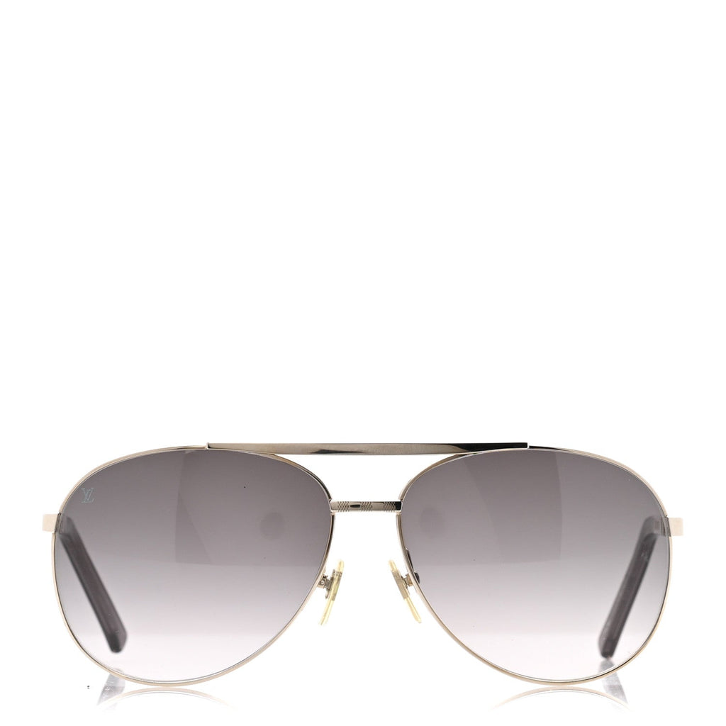 Louis Vuitton Metal Attitude Pilote Sunglasses Z0340U Azur