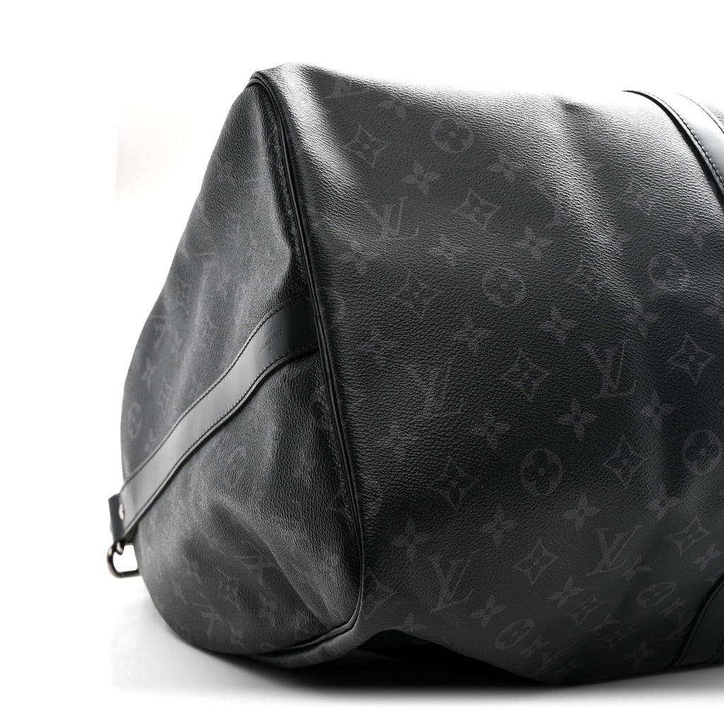 Louis Vuitton Monogram Eclipse Keepall Bandouliere 55