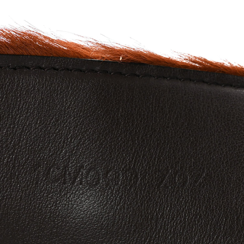 Prada Cavallino Calf Hair Belt 75 30 Cognac