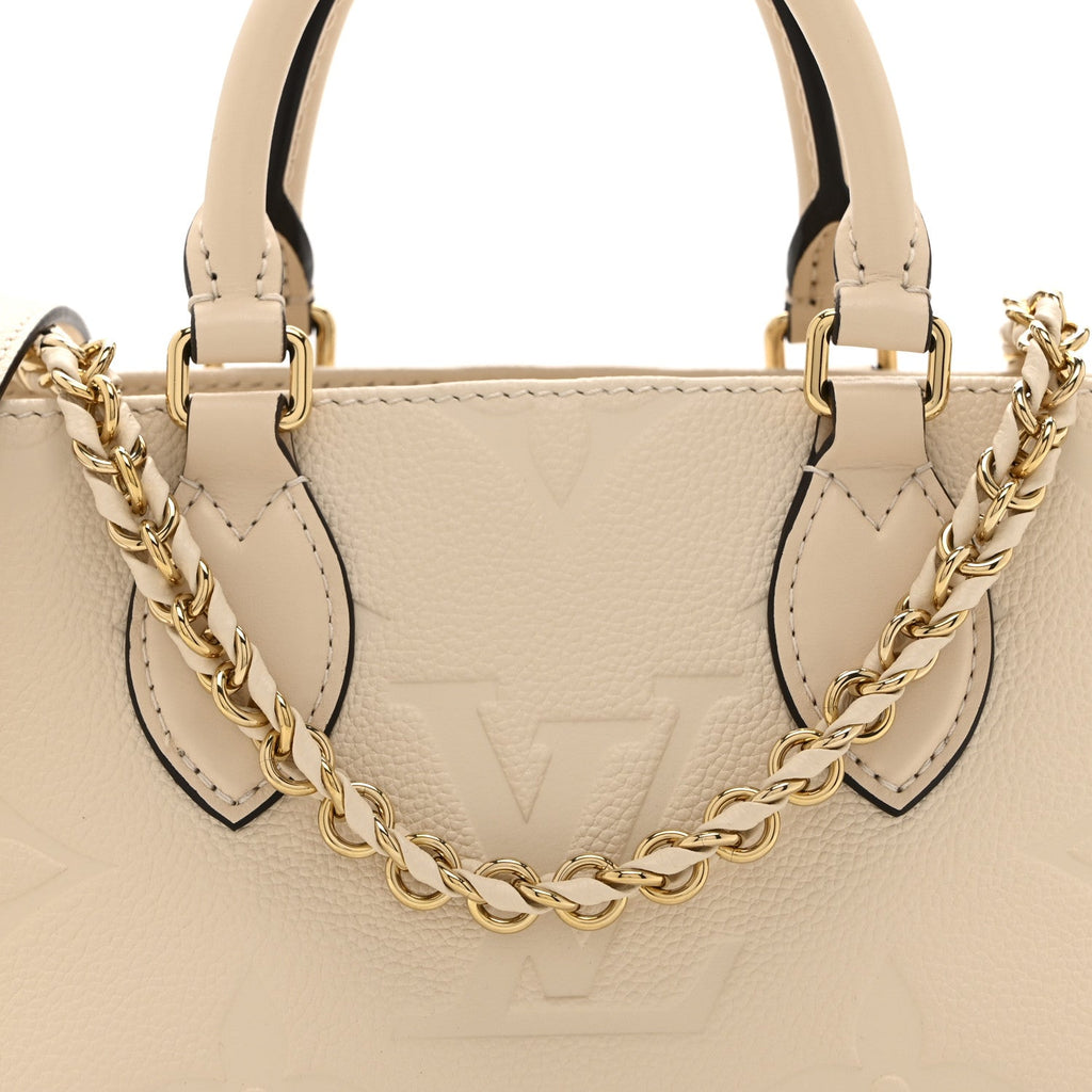 Louis Vuitton Empreinte Monogram Giant OnTheGo East West Creme