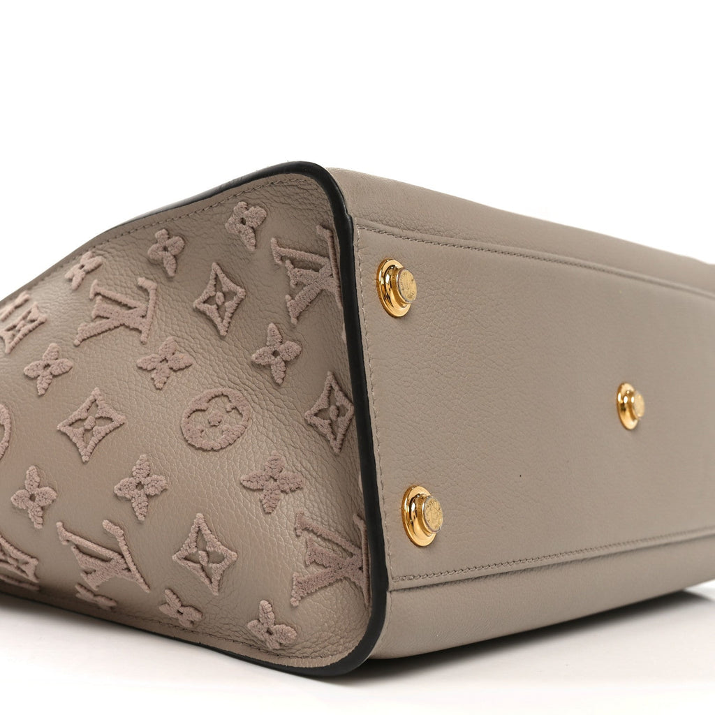 Louis Vuitton Calfskin Monogram Tufting On My Side Galet