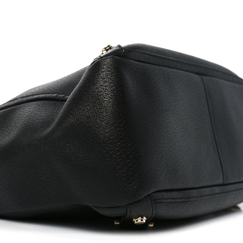 Gucci Calfskin Small Abbey Tote Black