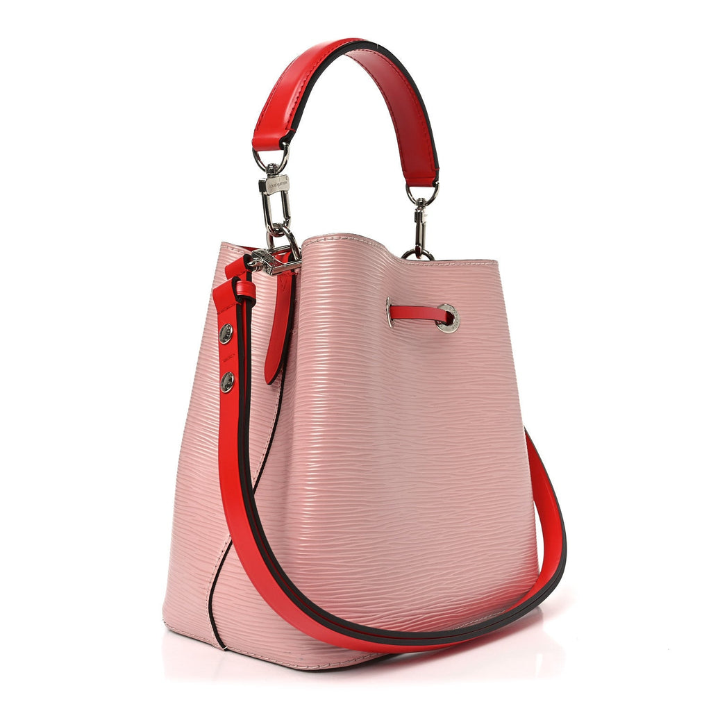 Louis Vuitton Epi NeoNoe BB Rose Ballerine