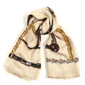 Louis Vuitton Silk Wool Monogram Pop Confidential Shawl Beige