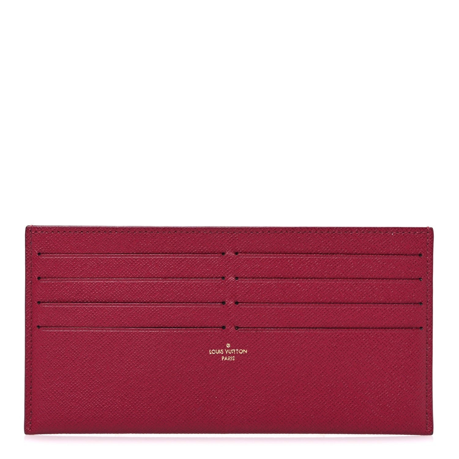 Louis Vuitton Calfskin Felicie Card Holder Insert Fuchsia