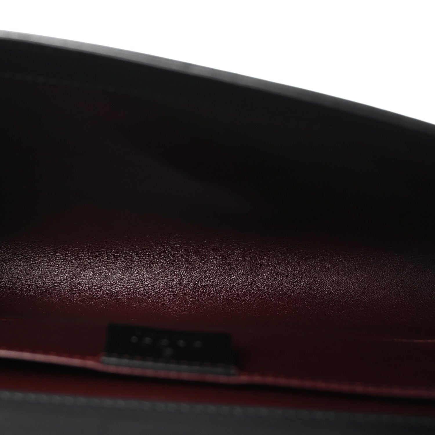 Gucci Smooth Calfskin Small Zumi Top Handle Shoulder Bag Black
