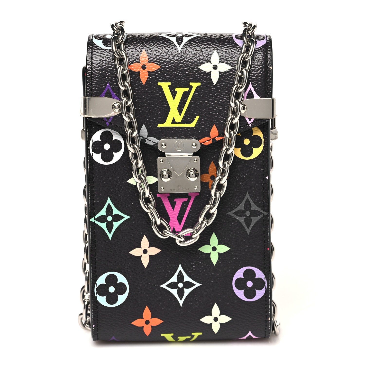 Louis Vuitton LV X TM Monogram Multicolor Phone Pouch Metis Black