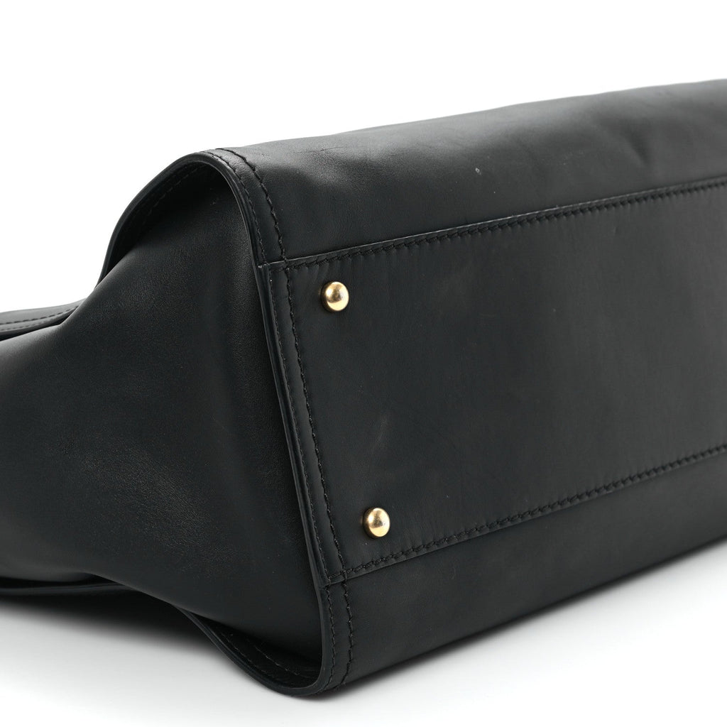 Chanel Calfskin Medium Deauville Tote Black