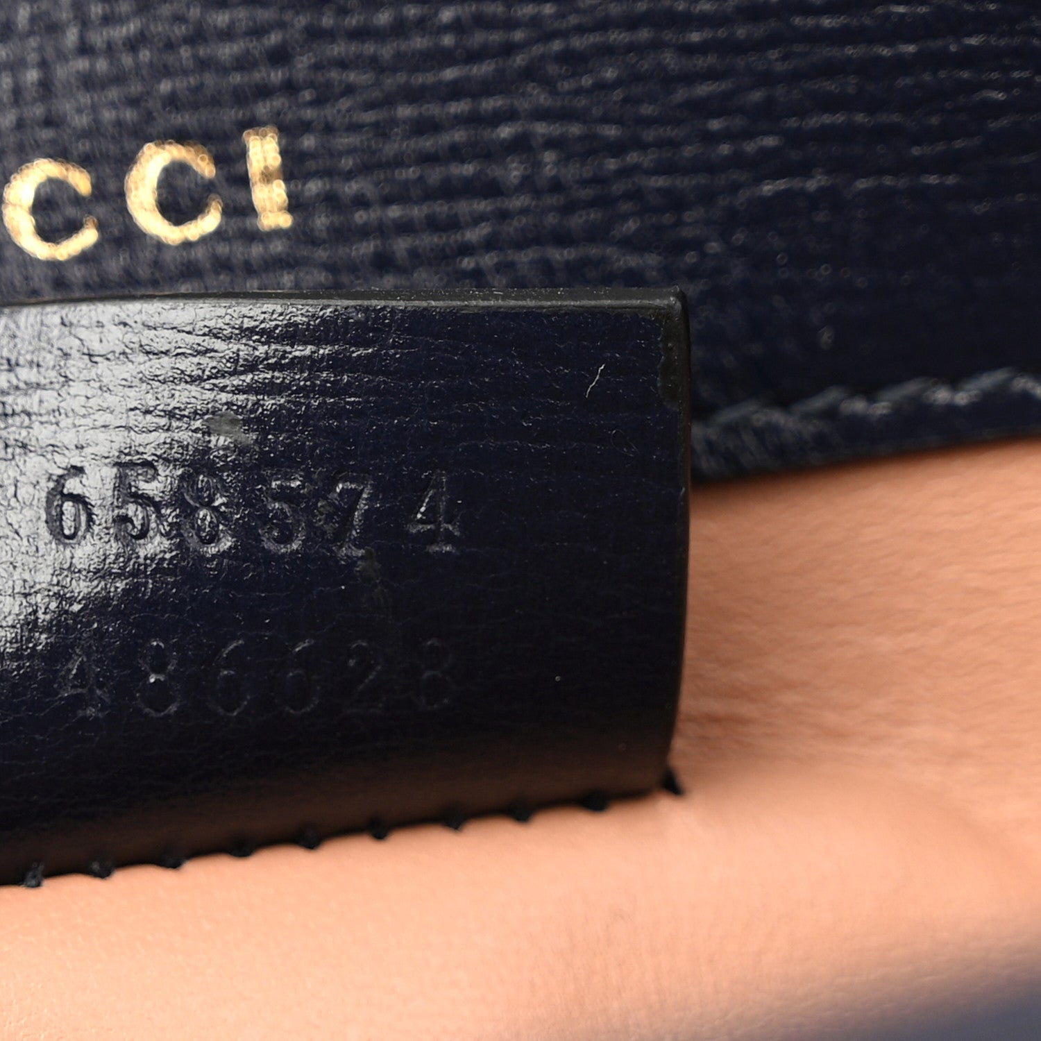 Gucci Casy Wool Azalea Calfskin Mini Horsebit 1955 Shoulder Bag Bitter Sweet Blue