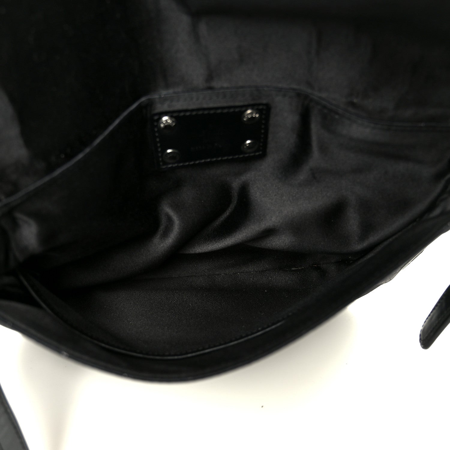 Louis Vuitton Satin Mini Monogram Conte De Fees Patchwork Musette Black