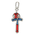 Louis Vuitton Calfskin Monogram Hammer Bag Charm Key Holder