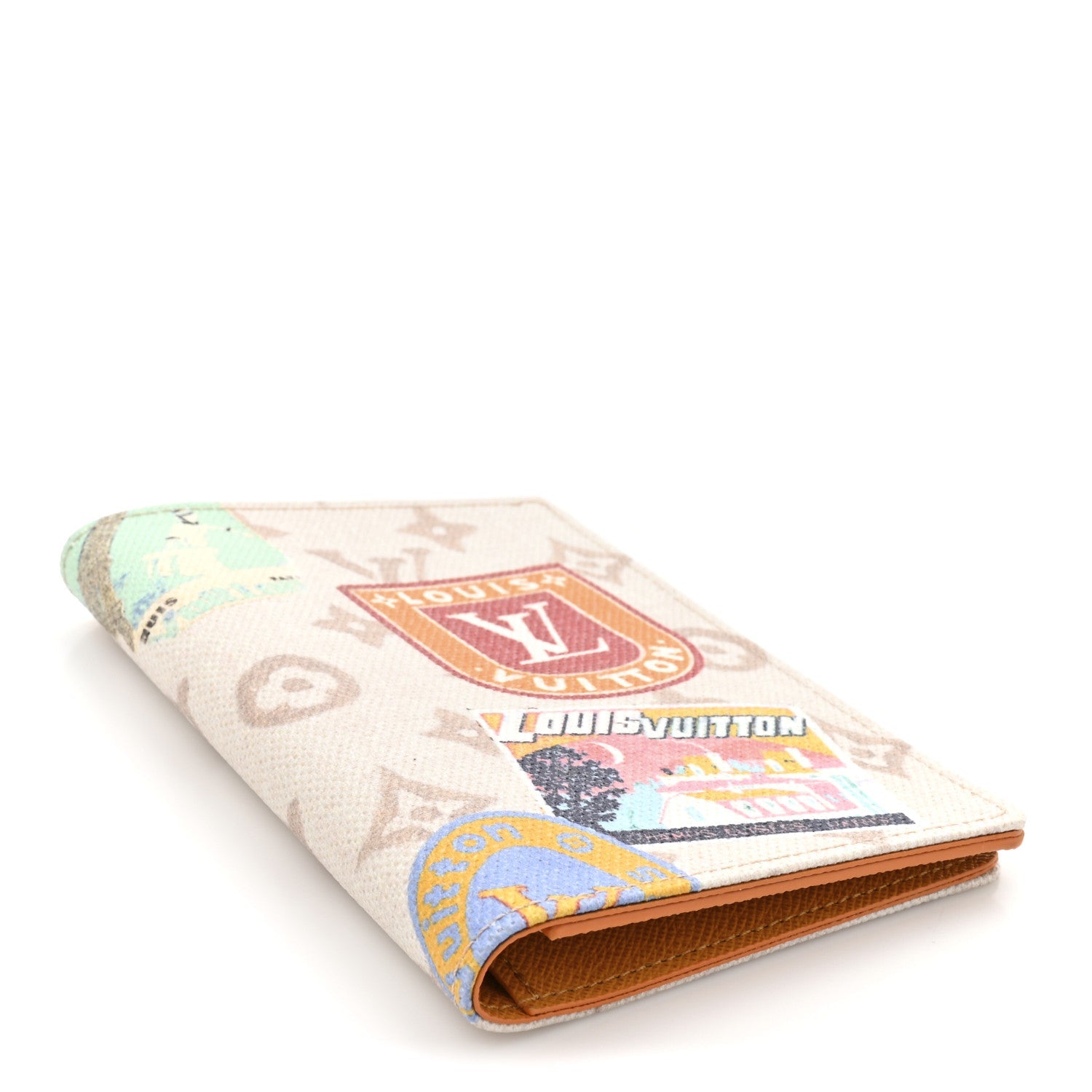 Louis Vuitton Monogram Flight Mode Passport Cover Dune