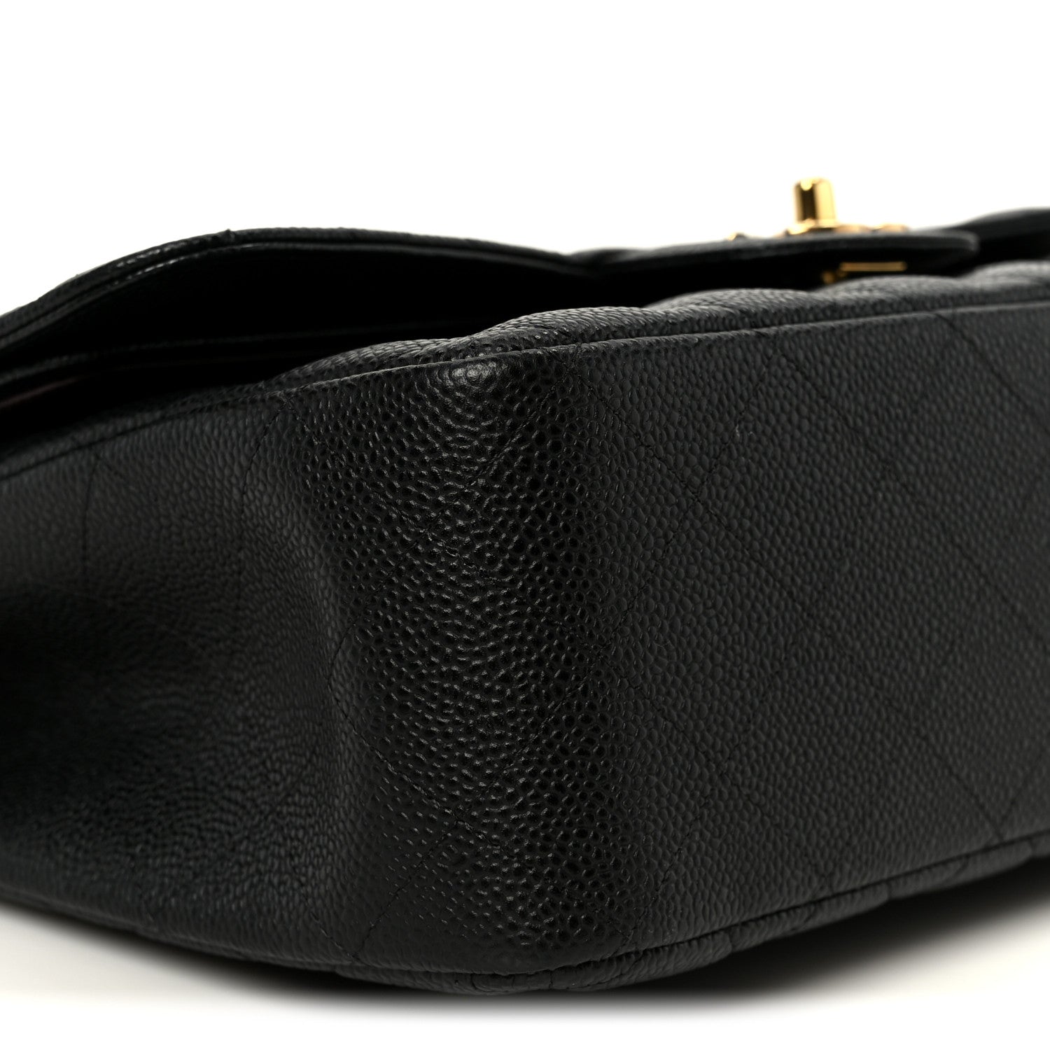 Chanel Caviar Quilted Jumbo Double Flap Black
