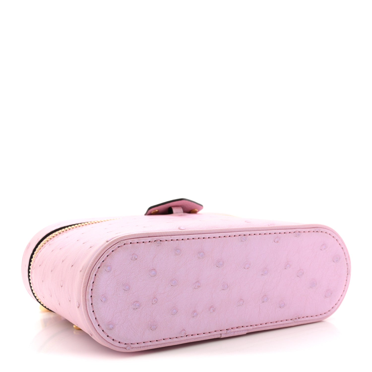 Louis Vuitton Ostrich Vanity Chain Pouch Pink