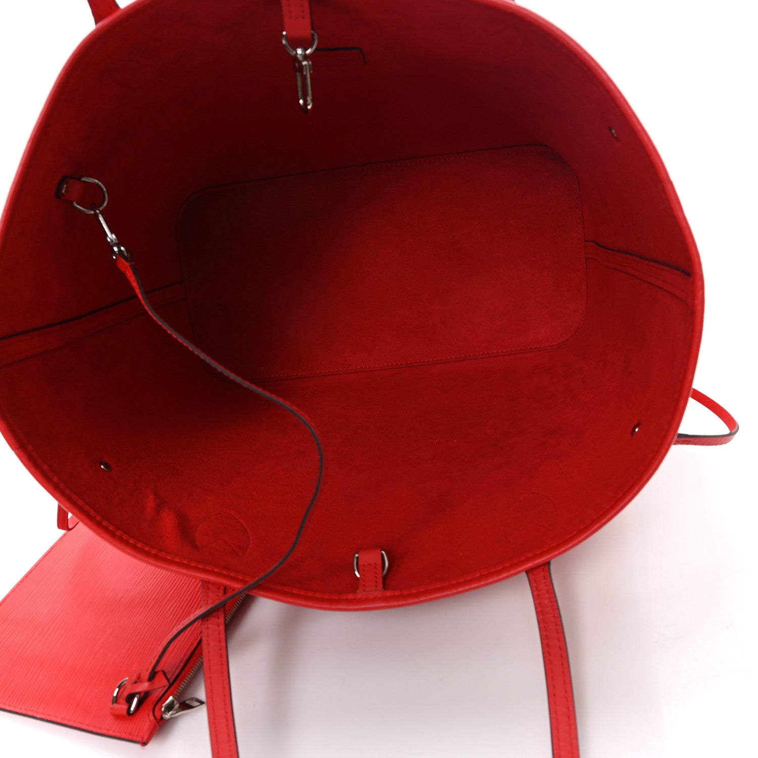 Louis Vuitton Epi Neverfull MM Coquelicot