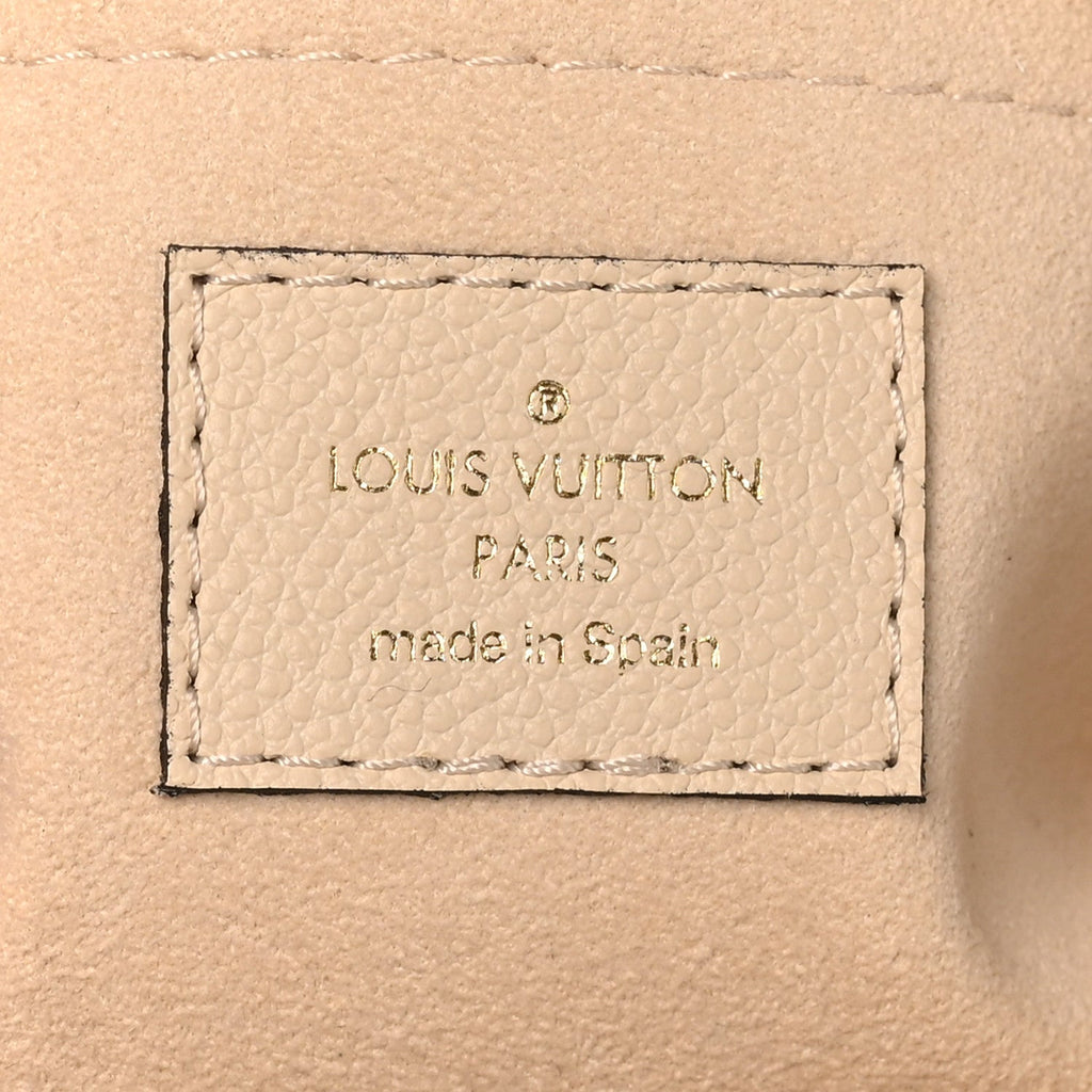 Louis Vuitton Empreinte Monogram Giant Speedy Bandouliere 20 Creme