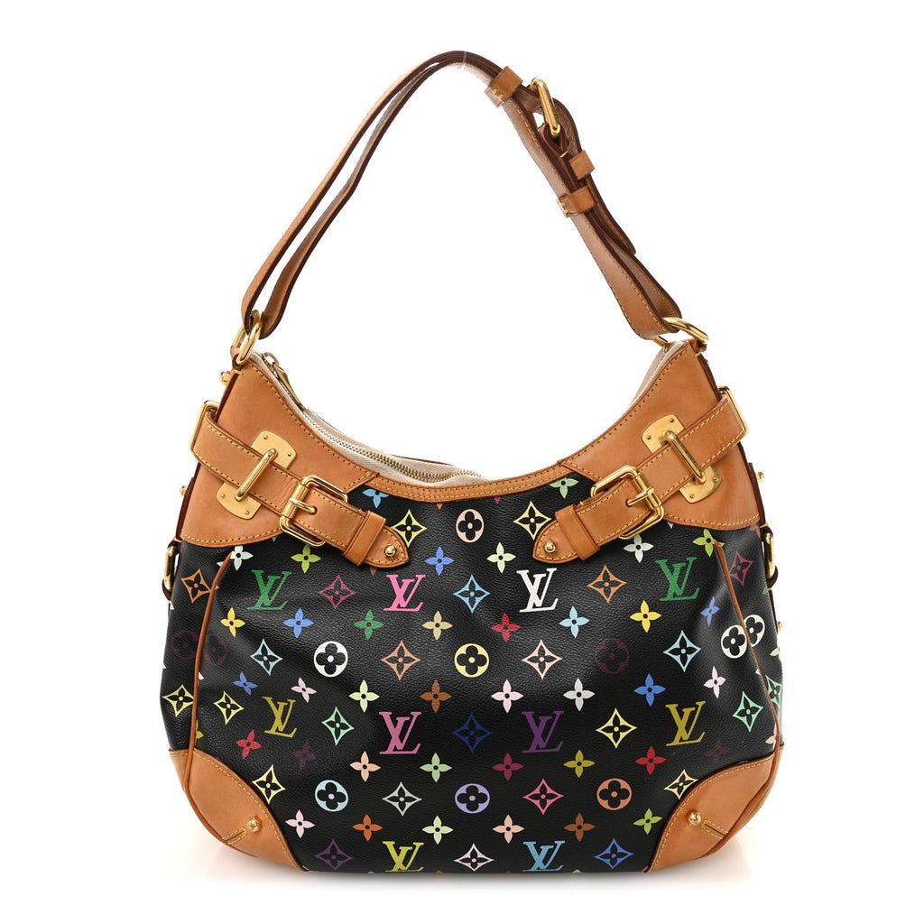 Louis Vuitton Monogram Multicolor Greta Black