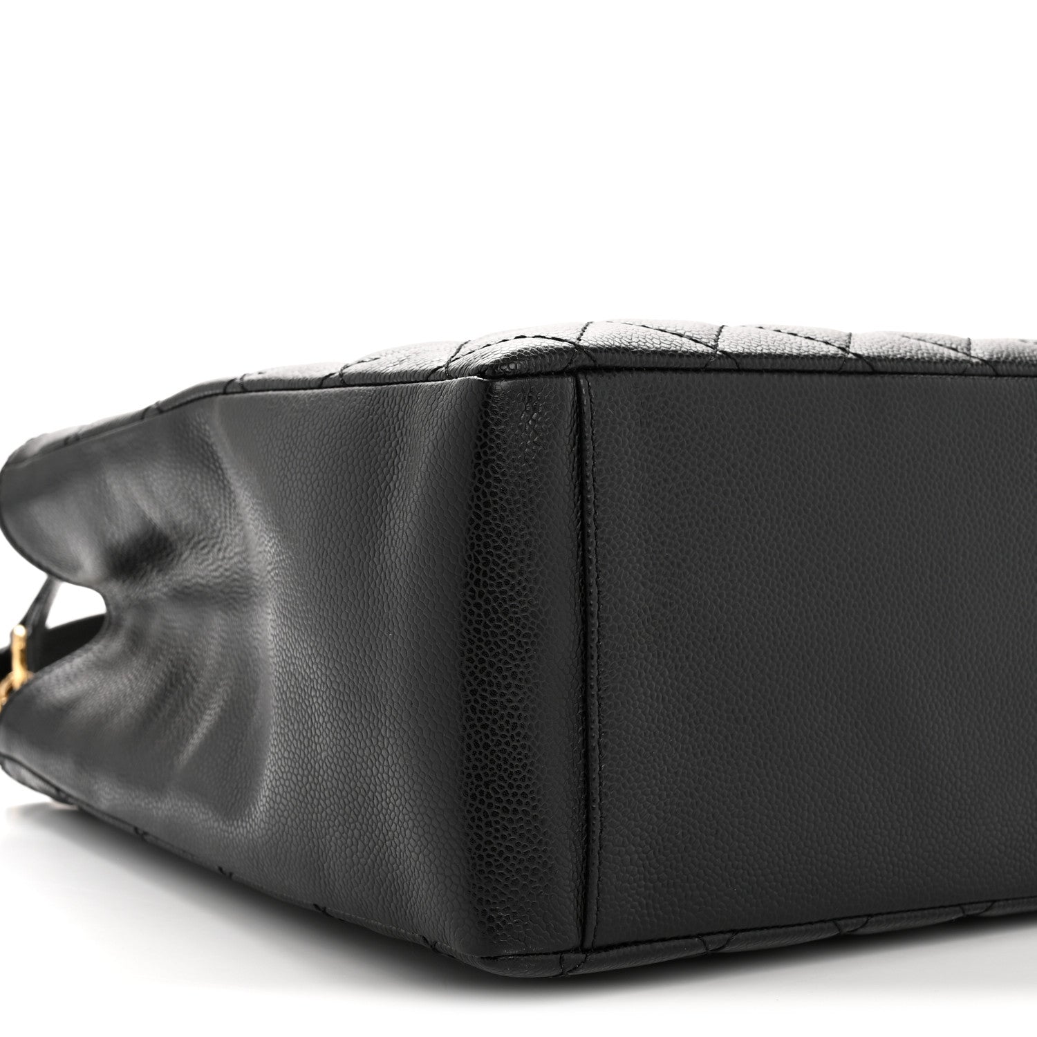 Chanel Caviar Quilted Grand Shopping Tote GST Black