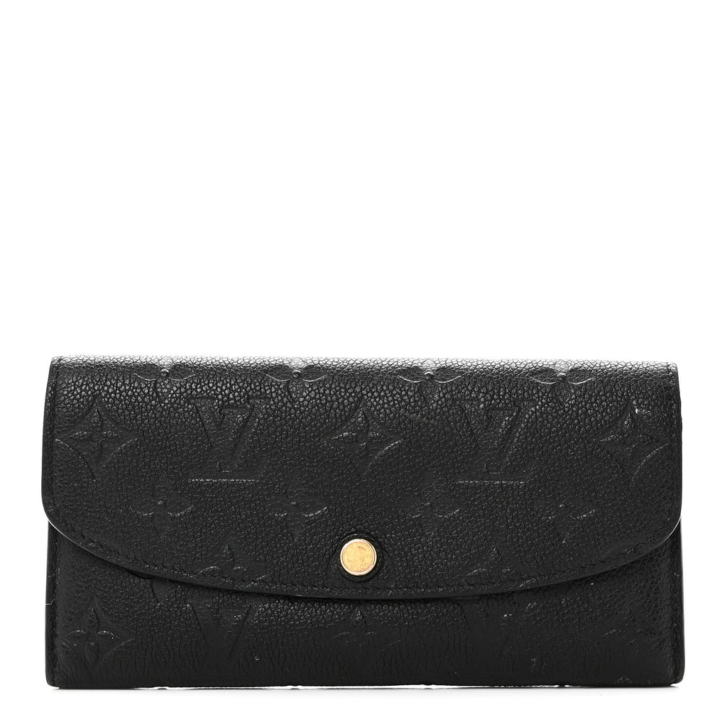 Louis Vuitton Empreinte Emilie Wallet Black Dune