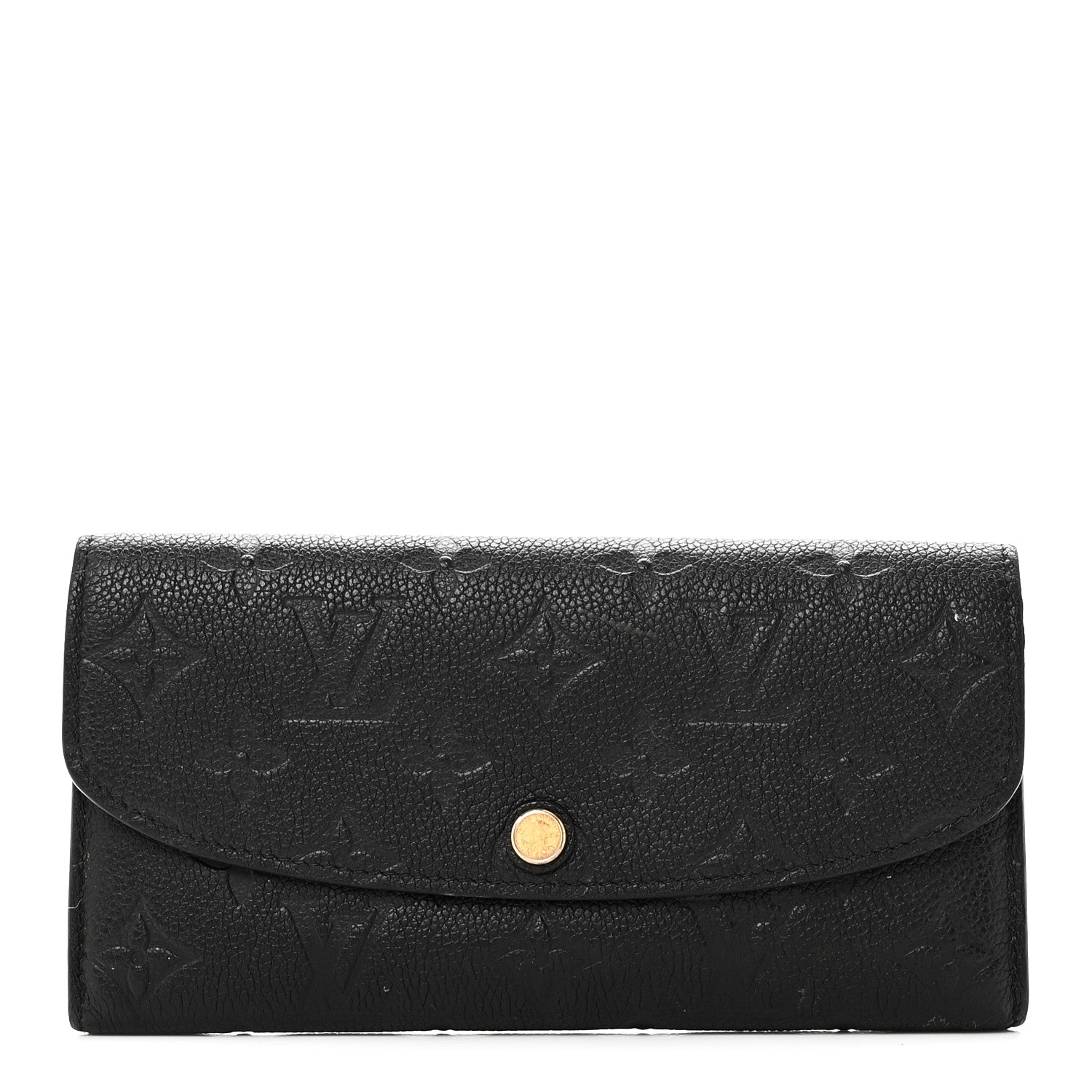 Louis Vuitton Empreinte Emilie Wallet Black Dune