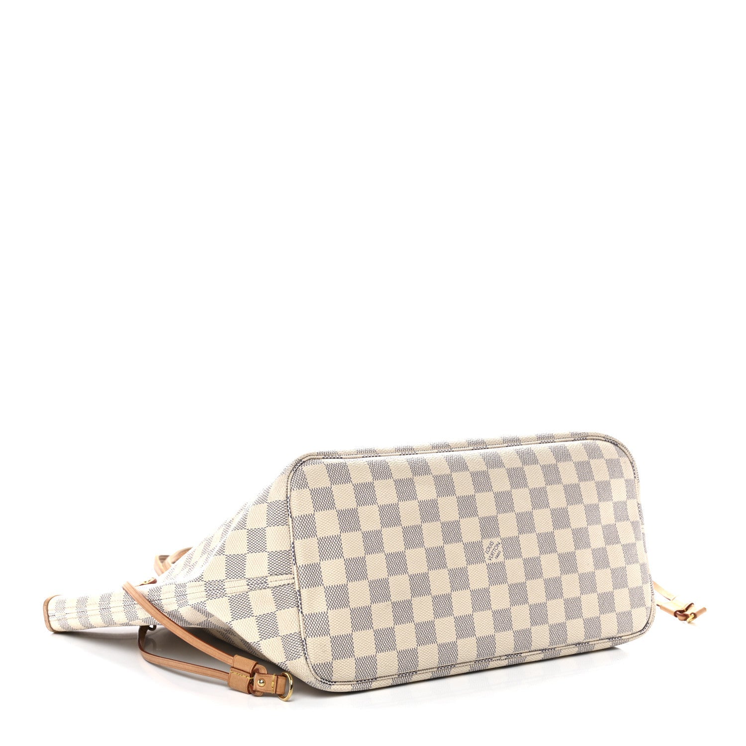 Louis Vuitton Damier Azur Neo Neverfull MM Rose Ballerine