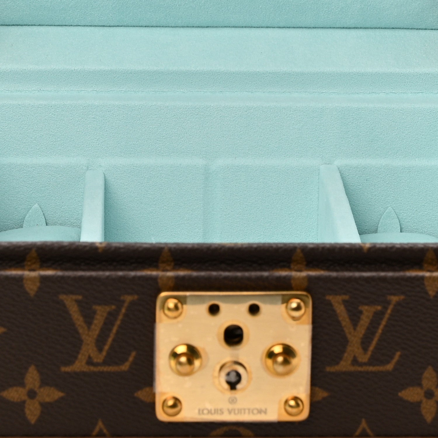 Louis Vuitton Monogram Coffret Joaillerie Bleu Lagon