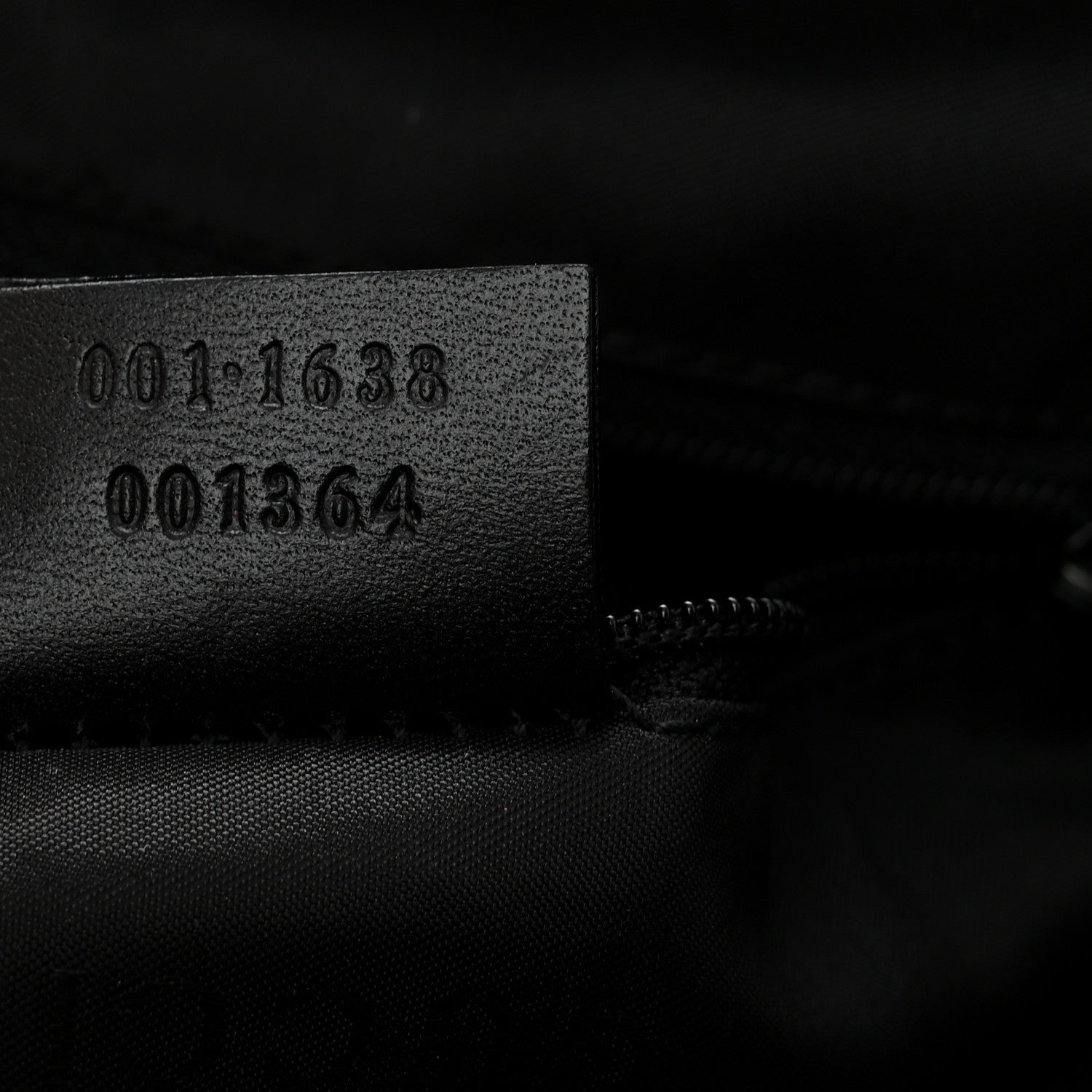 Gucci Nylon Bamboo Hobo Black