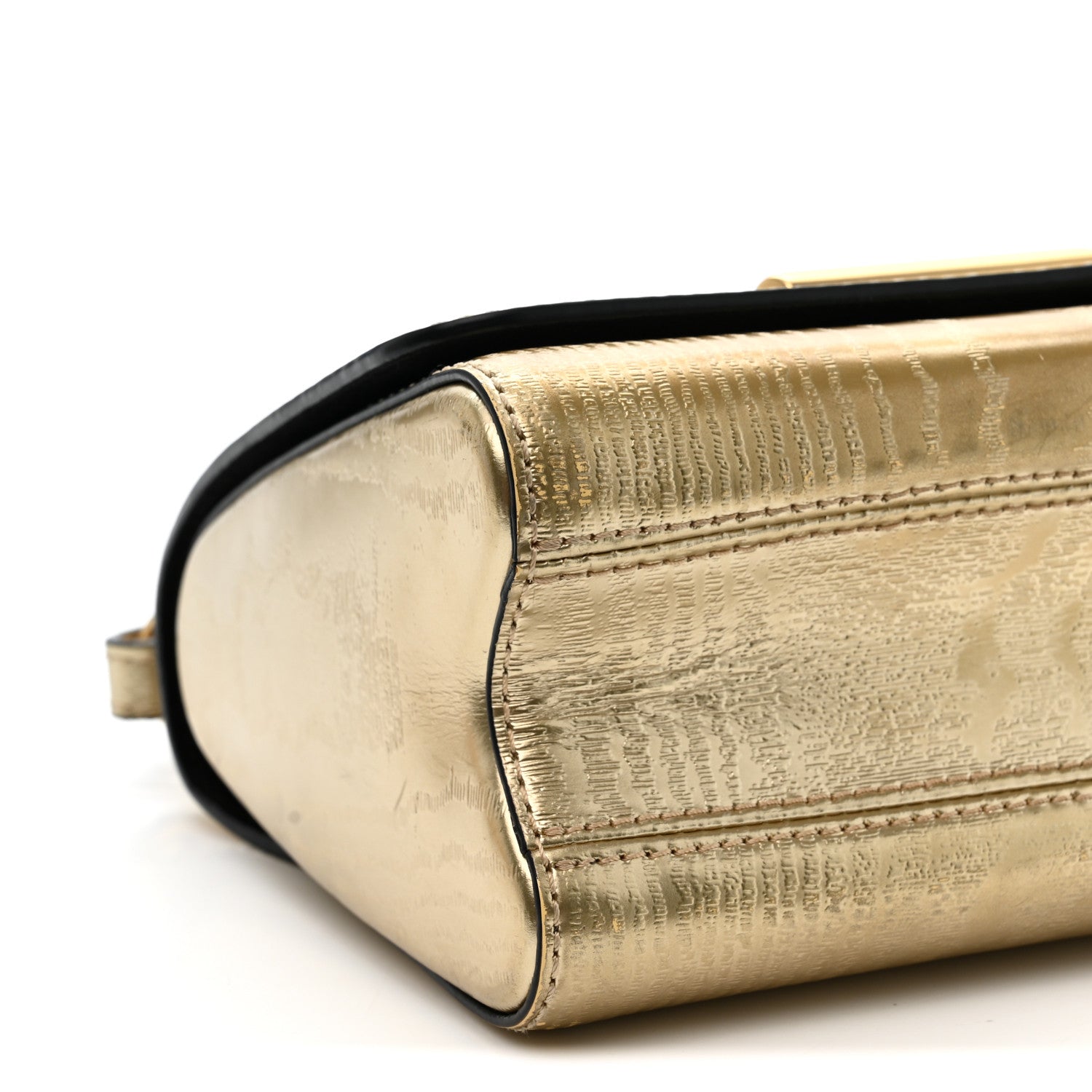 Louis Vuitton Calfskin Gravity Twist Shoulder Bag PM Gold