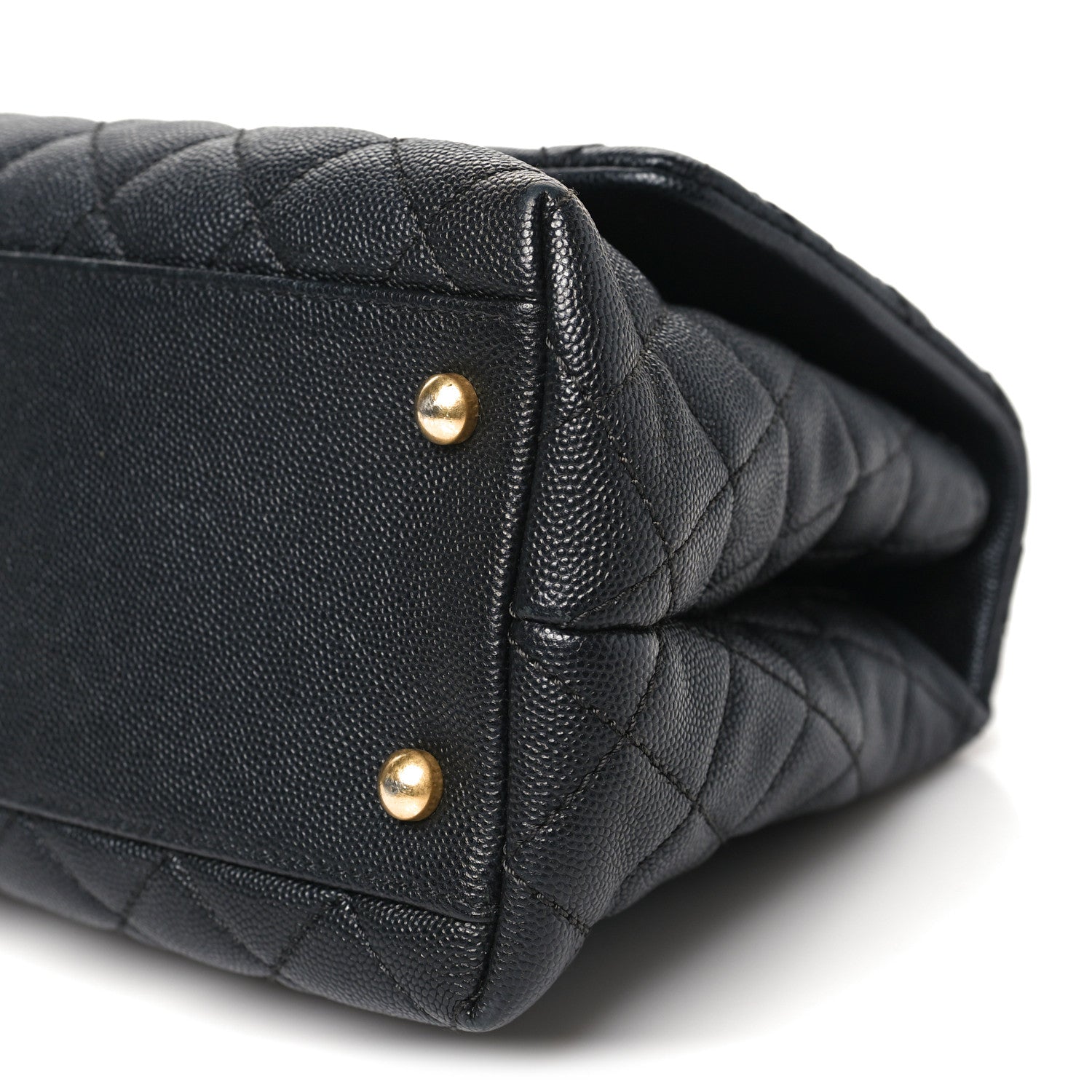 Chanel Caviar Quilted Small Coco Chain Handle Flap Black