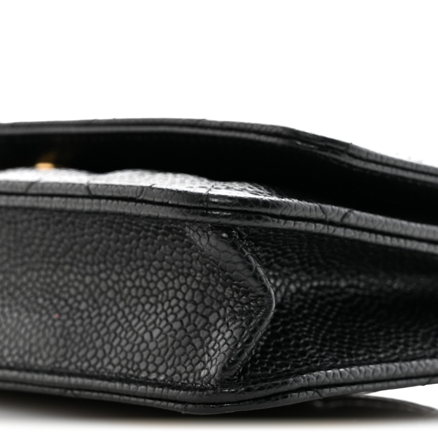 Chanel Caviar Quilted Wallet on Chain WOC Black