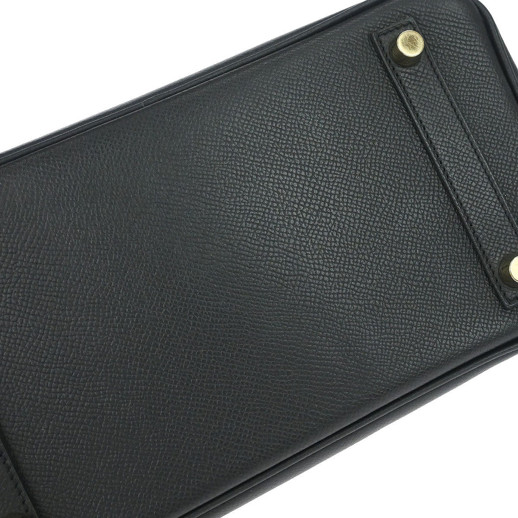 Hermes Black Epsom Birkin 25 Handbag