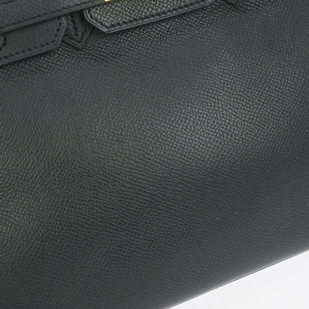Hermes Black Epsom Birkin 25 Handbag