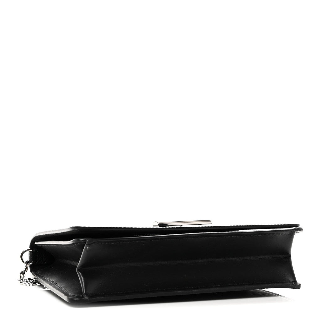 Louis Vuitton Epi Twist Belt Chain Wallet Black