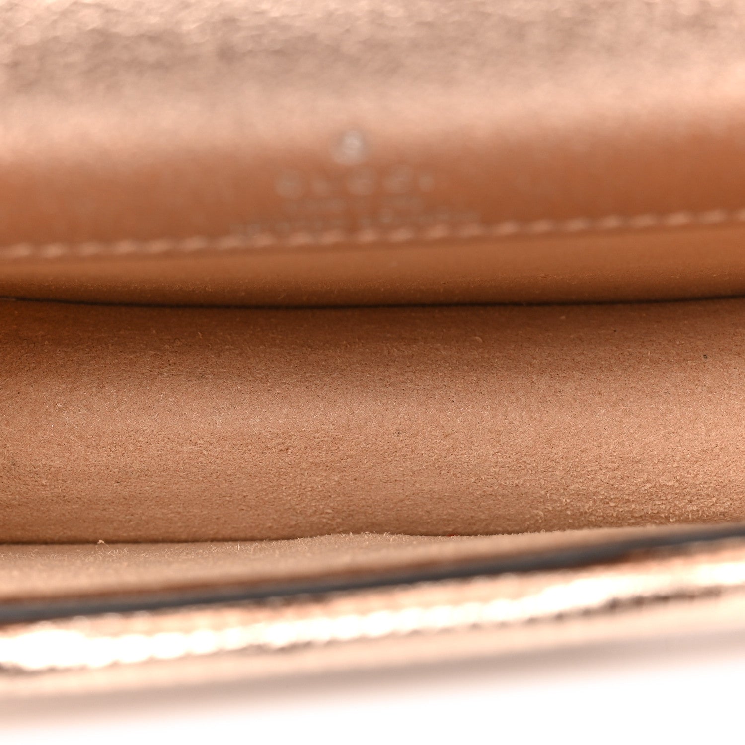 Gucci Metallic Lizard Super Mini Dionysus Bag Rame
