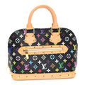 Louis Vuitton Monogram Multicolor Alma Black
