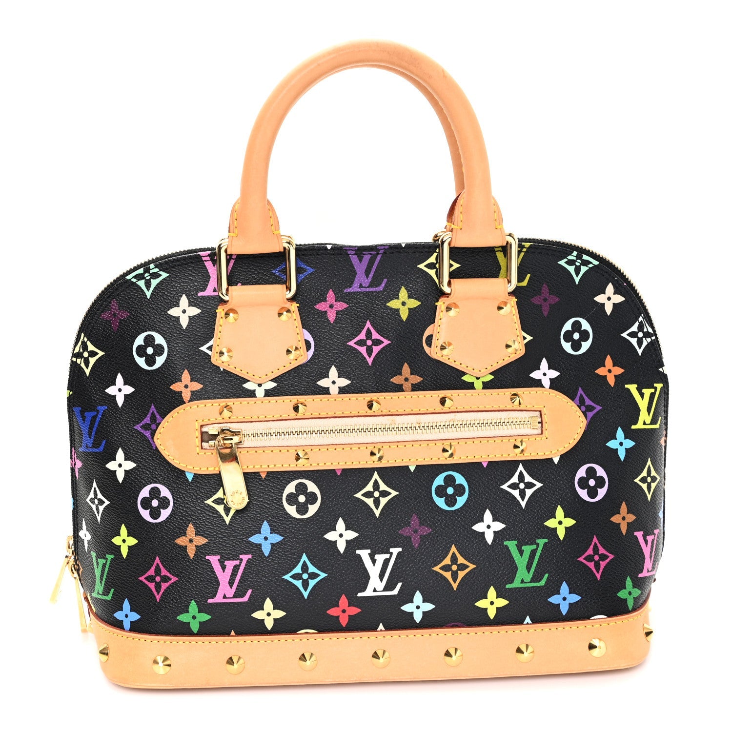 Louis Vuitton Monogram Multicolor Alma Black
