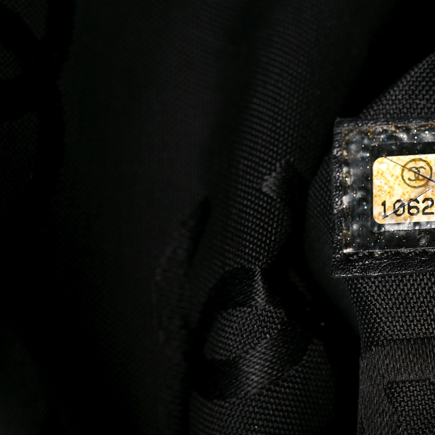 Chanel Straw Raffia Tote Black