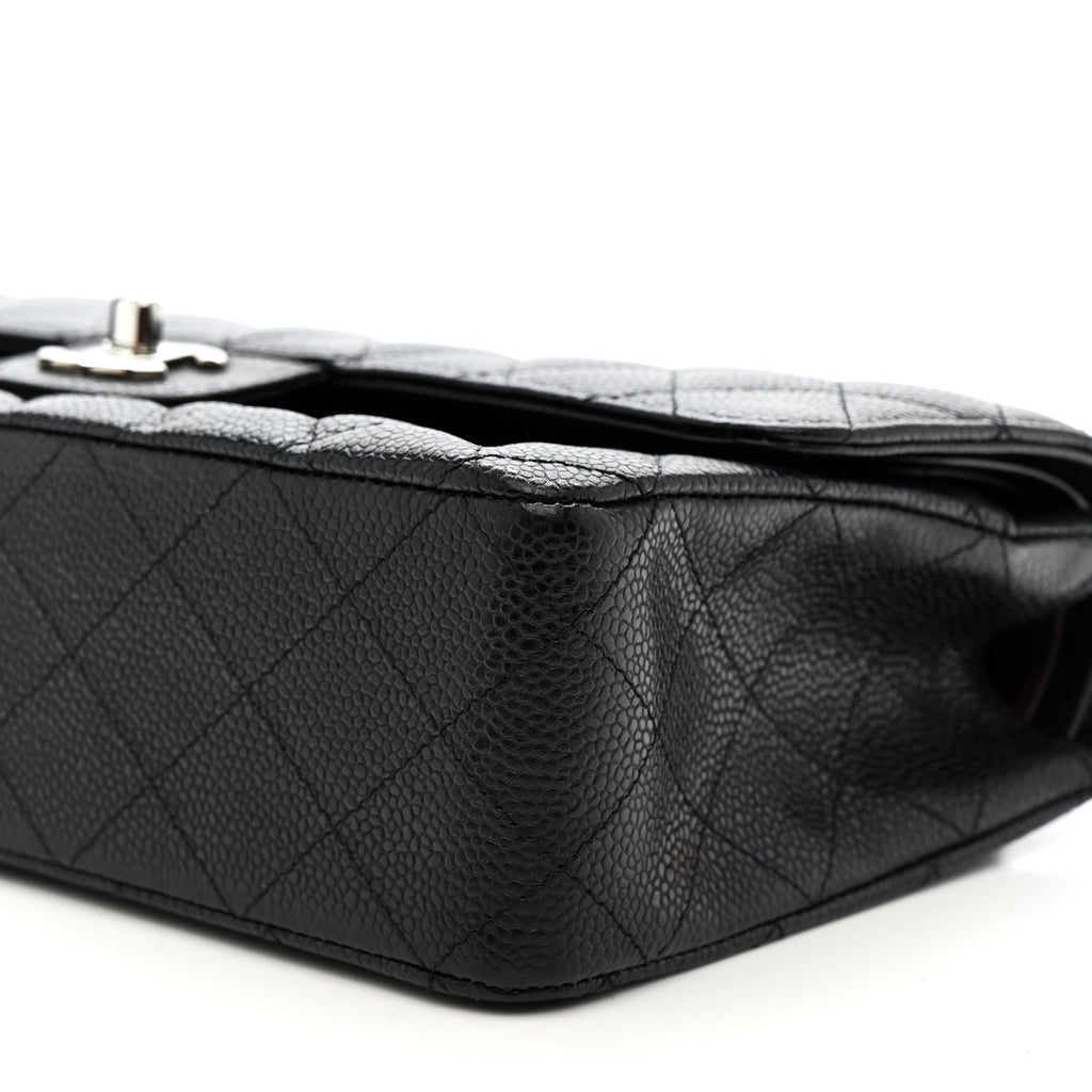 Chanel Caviar Quilted Medium Double Flap Black